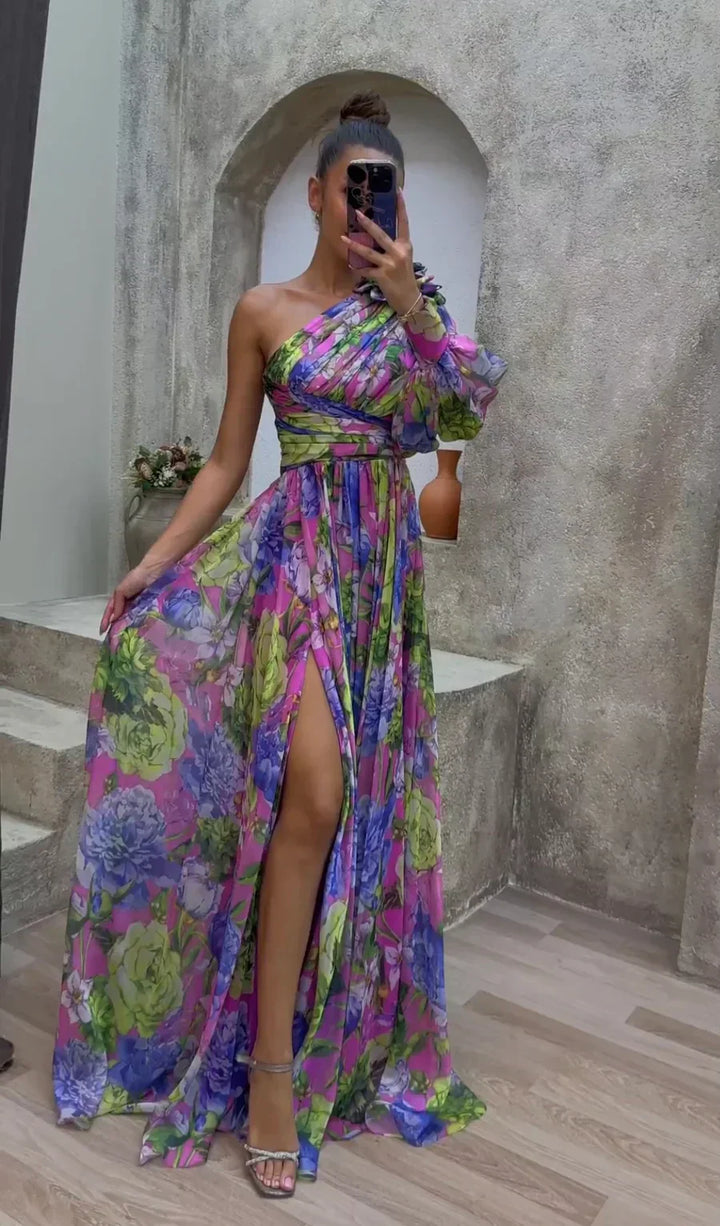 Verenaluxe™ | Blossom Drama Dress