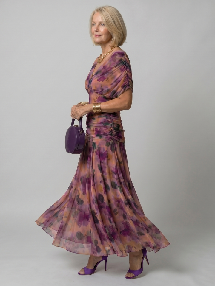 Verenaluxe™ | Flow Midi Dress