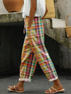 MICHELLE | COMFORTABLE CHECKERED PANTS