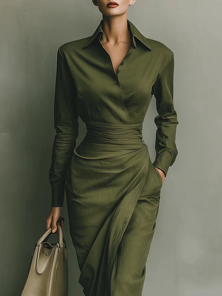 Olive Signature Maxi Dress