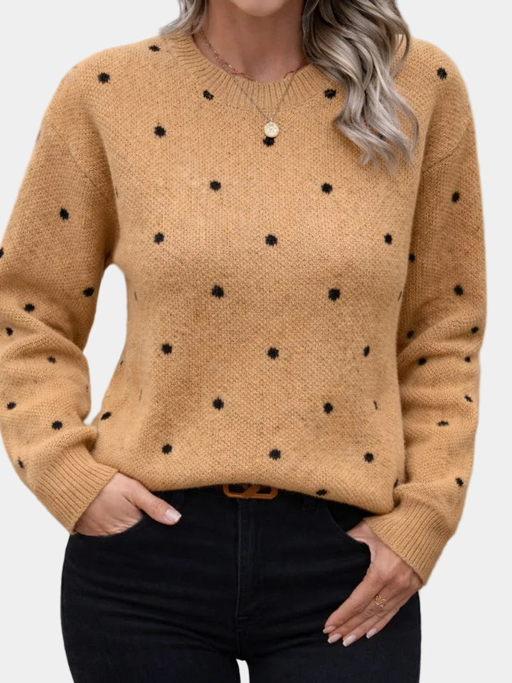 Long Sleeve Crew Neck Sweater
