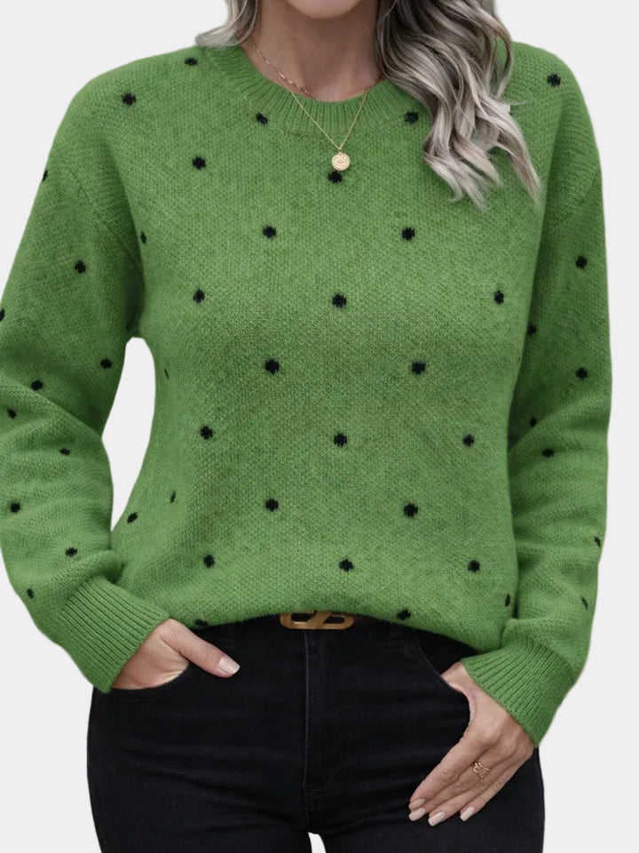 Long Sleeve Crew Neck Sweater