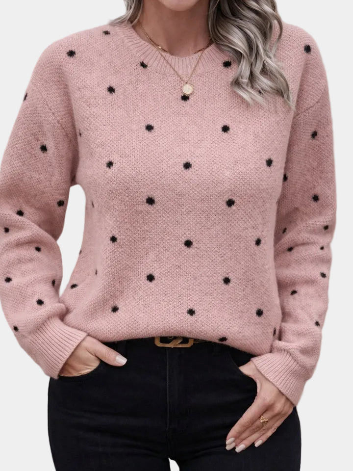 Long Sleeve Crew Neck Sweater